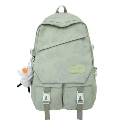 Teddy print Backpack