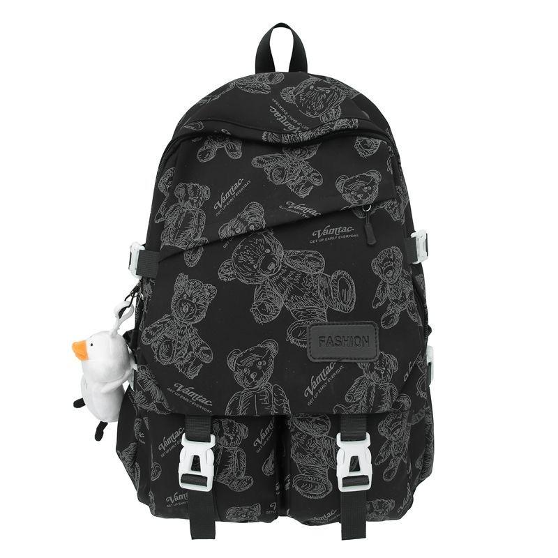 Teddy print Backpack