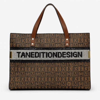 Designer Monogram Tote Bag