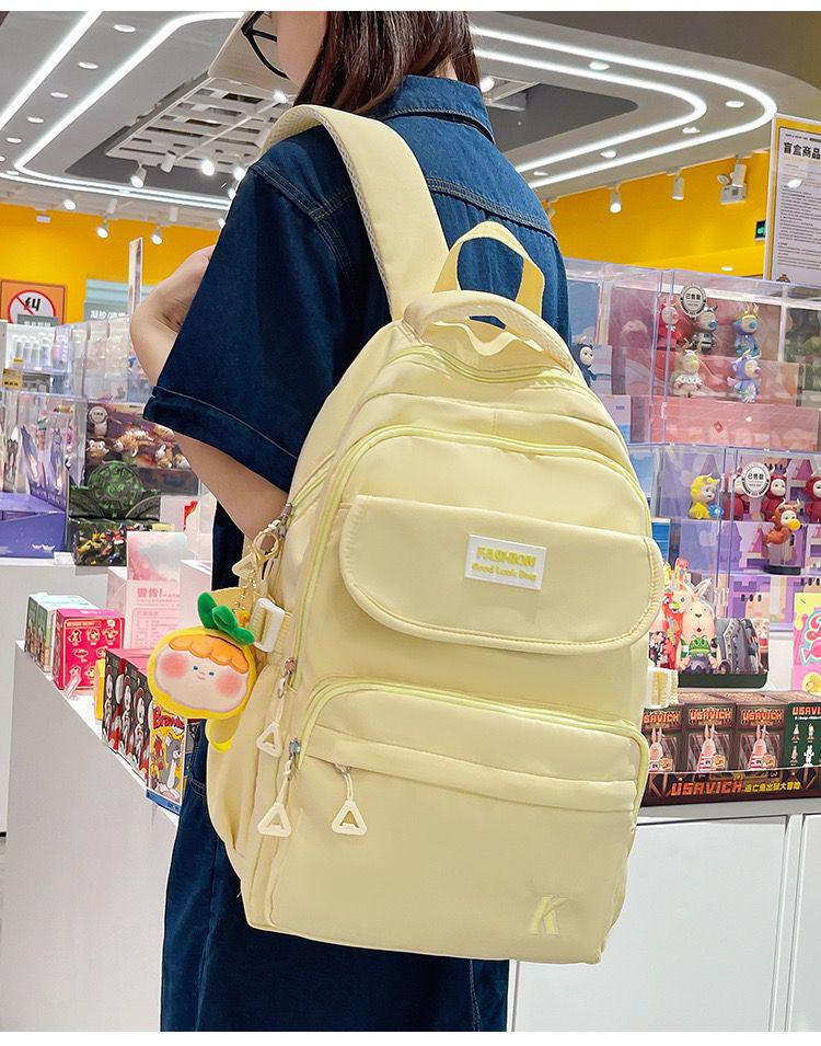 White Fashion Backpack