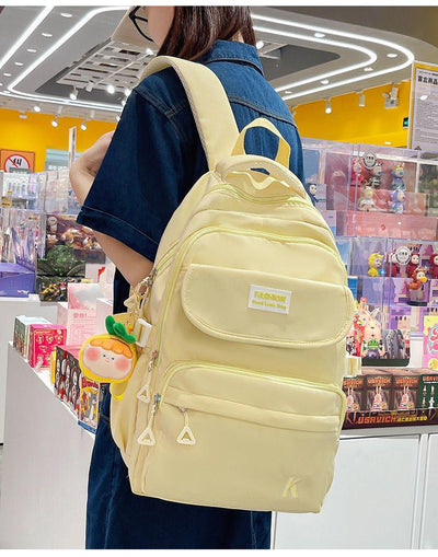 White Fashion Backpack