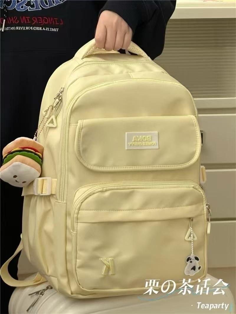 White Fashion Backpack