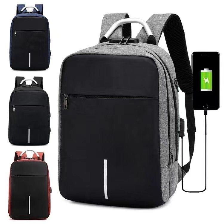 Anti-Theft USB Charging Backpack