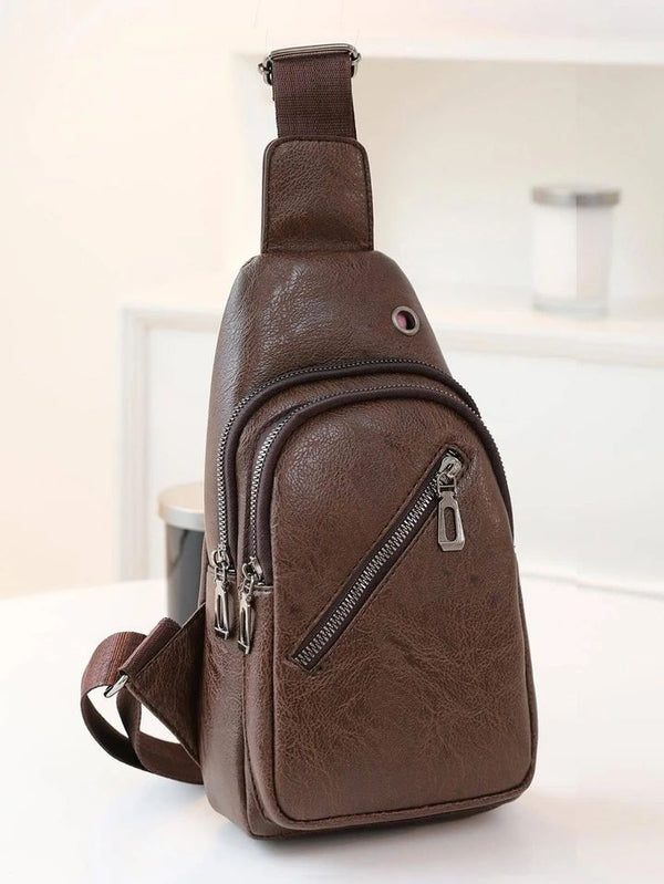 Leather Sling Bag