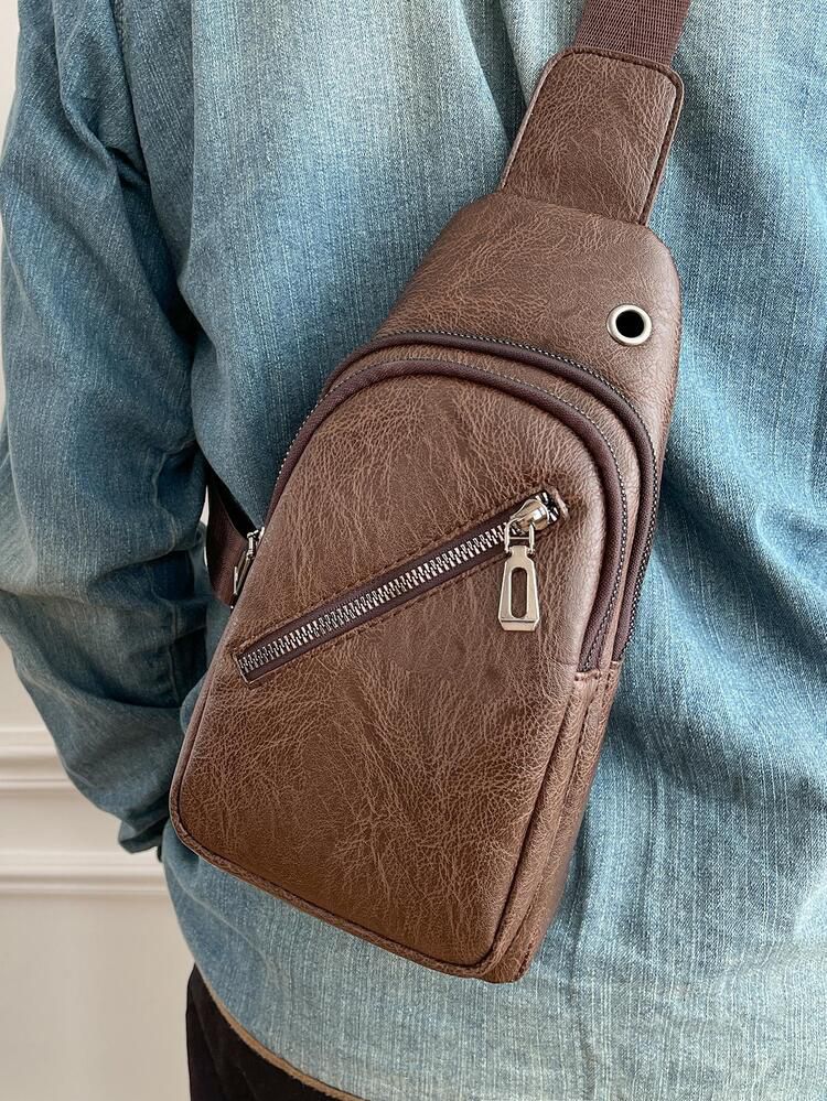Leather Sling Bag
