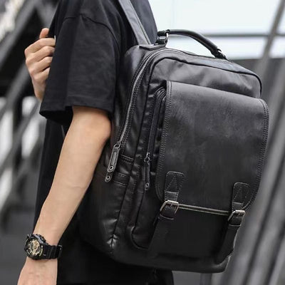 Premium Leather Backpack