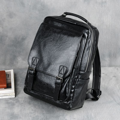 Premium Leather Backpack