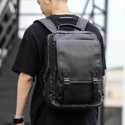Premium Leather Backpack