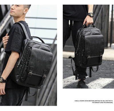 Premium Leather Backpack