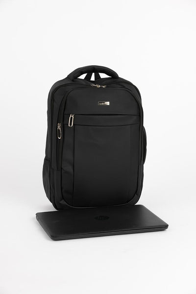 Black laptop  Backpack