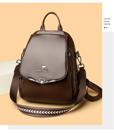 PU Leather Uni Backpack for Girls