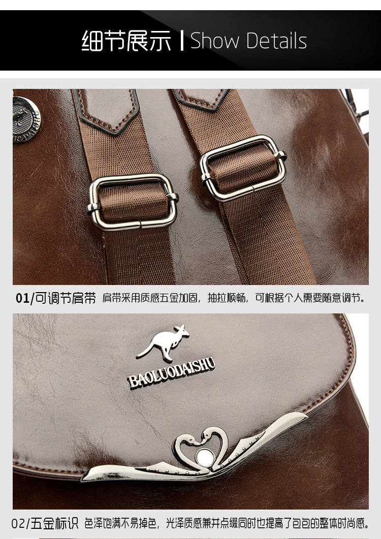 PU Leather Uni Backpack for Girls