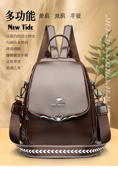 PU Leather Uni Backpack for Girls