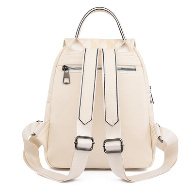 Ladies Korean Stylish Leather Backpack