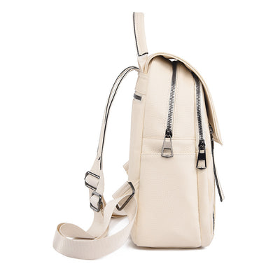 Ladies Korean Stylish Leather Backpack