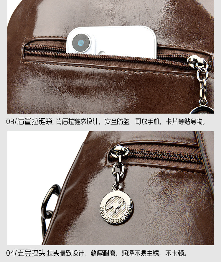 PU Leather Uni Backpack for Girls