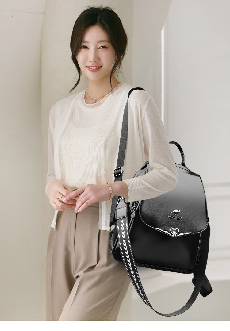 PU Leather Uni Backpack for Girls