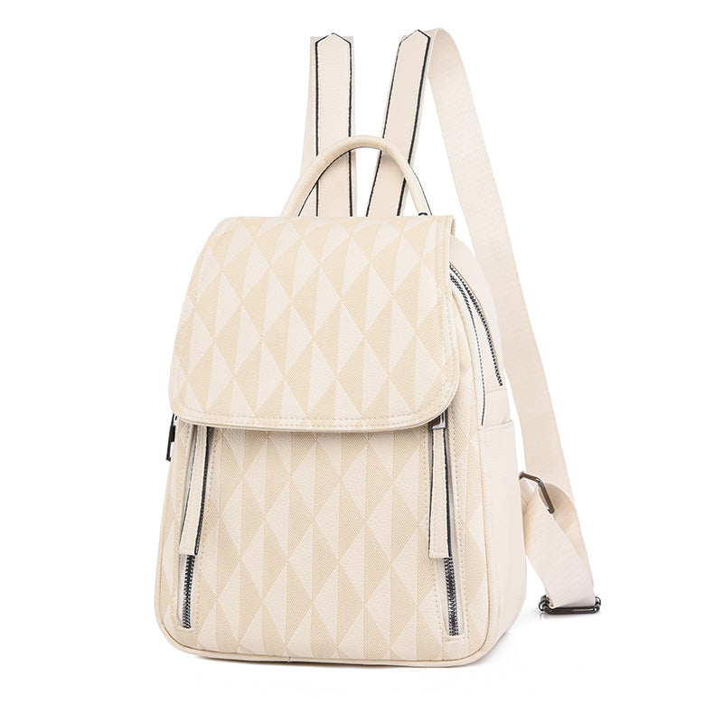 Ladies Korean Stylish Leather Backpack