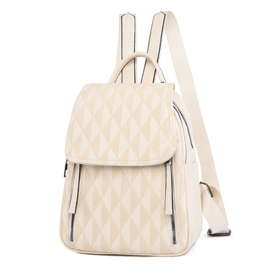 Ladies Korean Stylish Leather Backpack