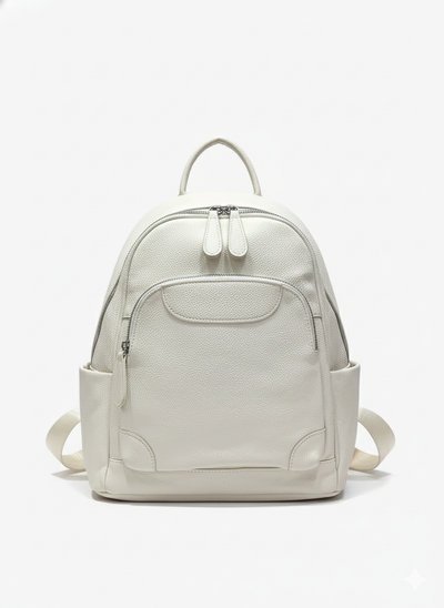 Stylish Ladies Korean-Style PU Leather Uni Backpack