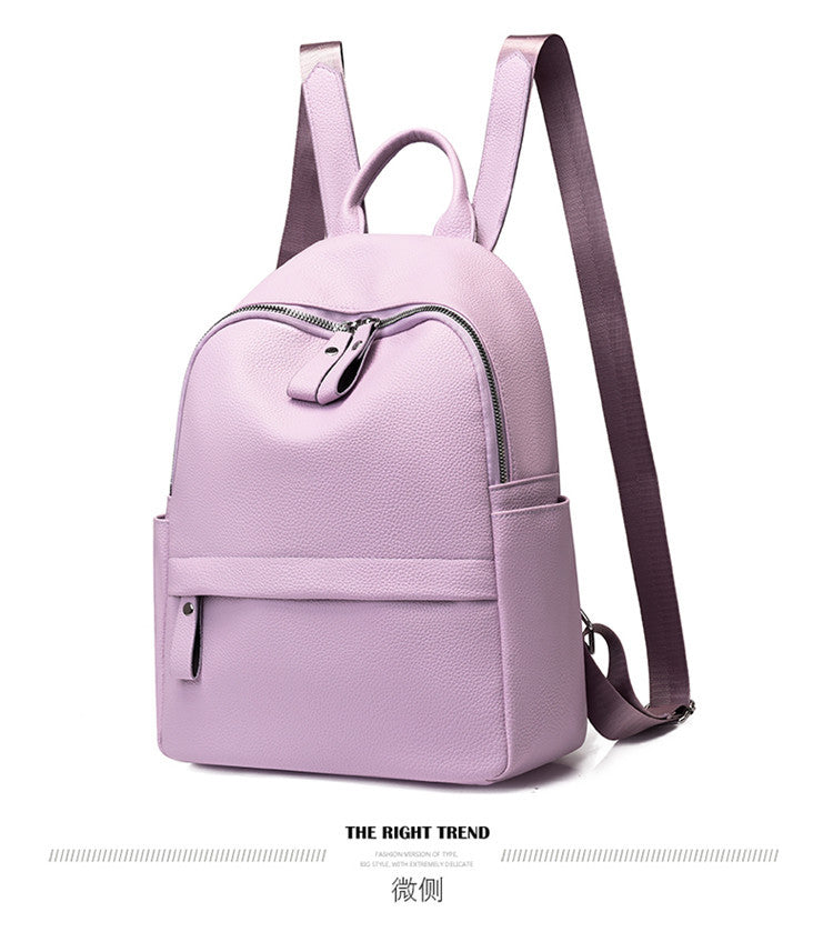 Ladies - Stylish PU Leather Uni Backpack