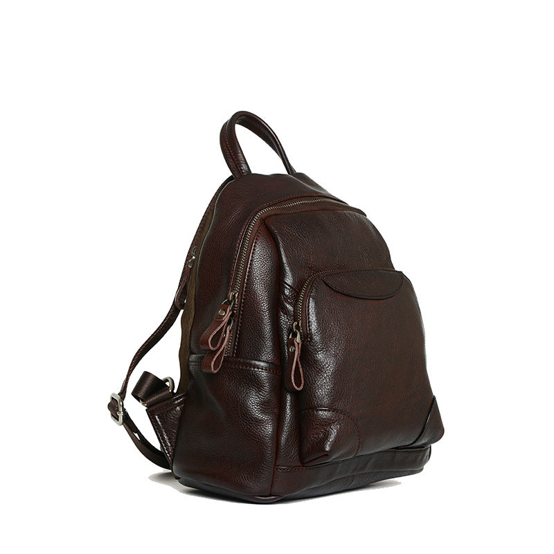 Stylish Ladies Korean-Style PU Leather Uni Backpack